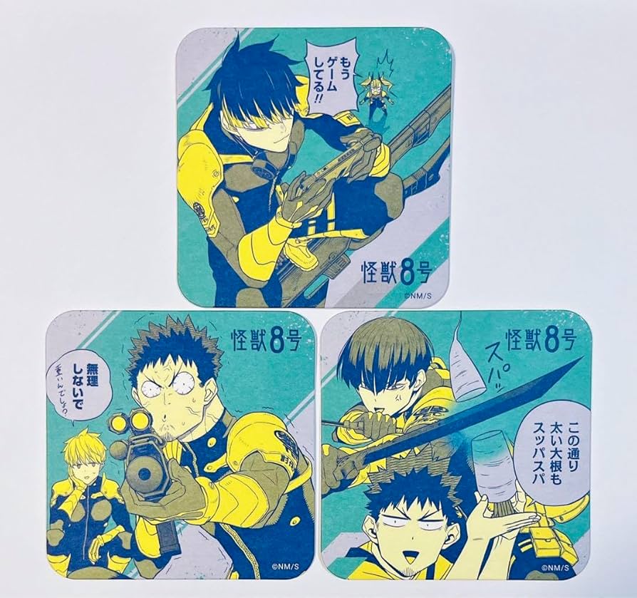 怪獣8号 アートコースター 第1弾 BOX 特典付き Amazon.co.jp: 怪獣8号 アートコースター 第1弾 ジャンプ